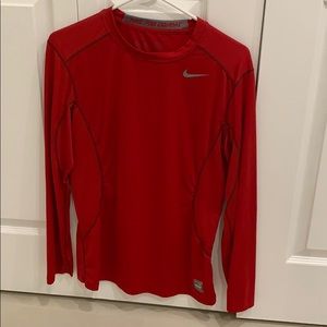 Nike pro combat dri fit long sleeve shirt